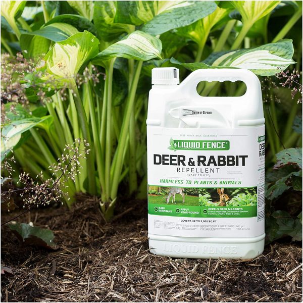 Liquid Fence HG-70109 Deer & Rabbit Repellent, Ready To Use, 1-Gallon Cheap - Image 3