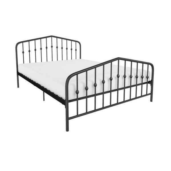 Bushwick Platform Bed - Queen - Black - #13CE For Discount - Image 2