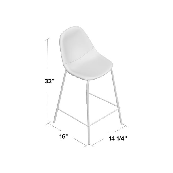 Connor Bar Stool-Smoke set of 2-30.5  #340nt For Cheap - Image 2