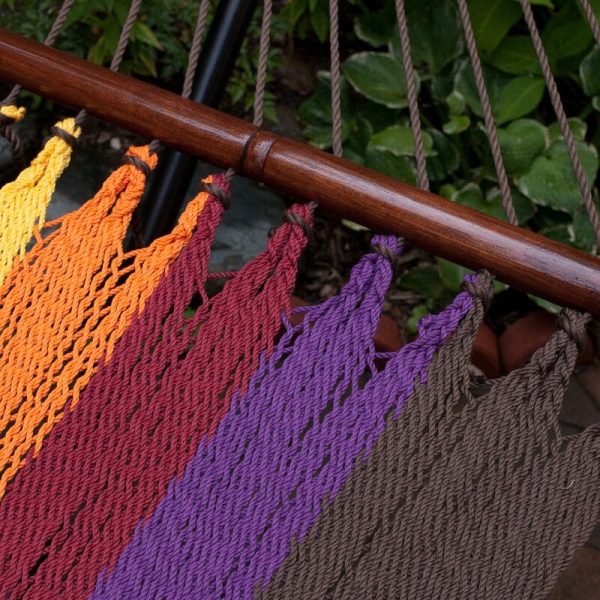 Pinheiro Caribbean Spreader Bar 13’ Hammock- Multicolor- #8CE on Sale - Image 3