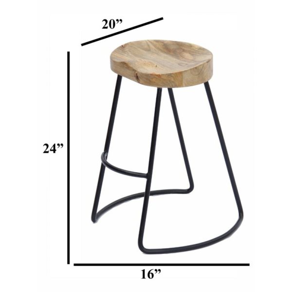Brendon Counter Stool (Set of 2)7260 Online Hot Sale - Image 3