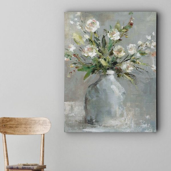 Country Bouquet I  Wrapped Canvas Print  #CR1021 Fashion