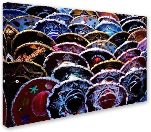 Mexican Hats by Robert Harding Picture Library, 30x47-Inch Canvas Wall Art #CR1000 Sale - Image 3