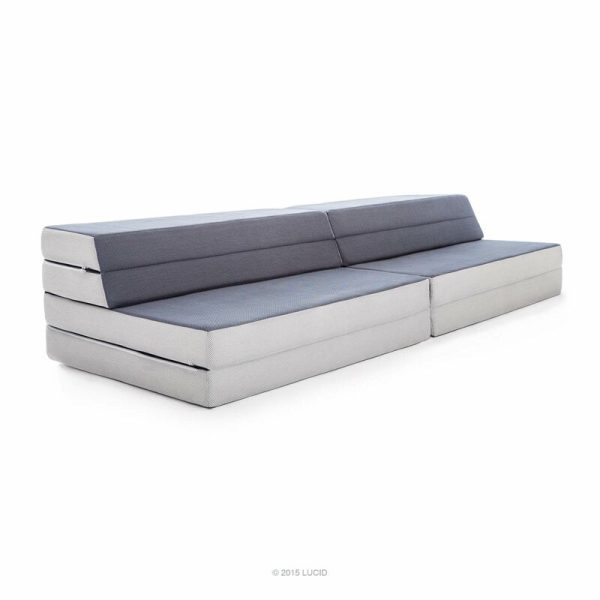 Alwyn Home Niantic 4  Medium Latex QUEEN Mattress #CR1012 Sale - Image 2