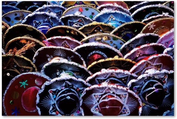 Mexican Hats by Robert Harding Picture Library, 30x47-Inch Canvas Wall Art #CR1000 Sale - Image 5