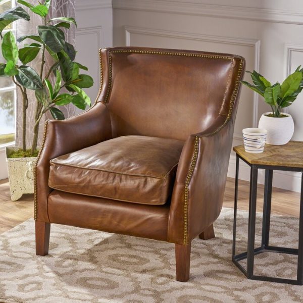 Colyer Leather Armchair Online
