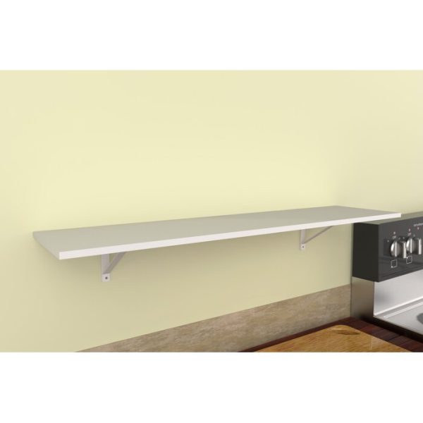 Basic Wall Shelves Bracket Shelf Only Hot on Sale - Image 3