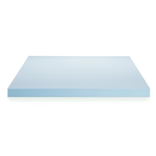 Gel and Aloe Infused 4  Memory Foam Mattress Topper, King Online Sale - Image 2