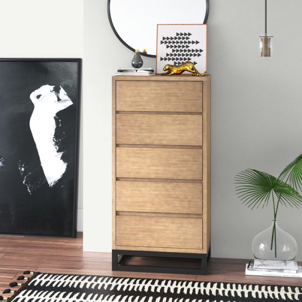 Natural Joshua 5 - Drawer Dresser Supply