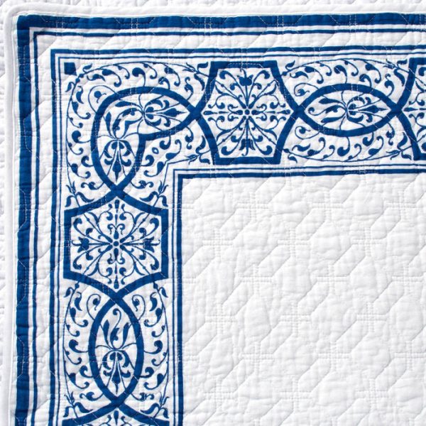Laura Ashley 100% Cotton Quilt, Queen Online Hot Sale - Image 5