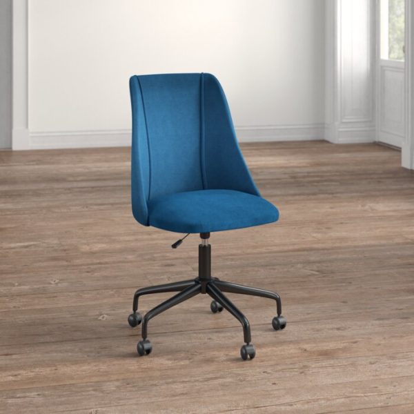 Rochelle Velvet Task Chair Online now - Image 3