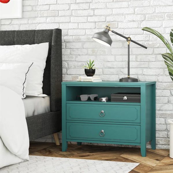 Her Majesty 2 Drawer Nightstand Fashion