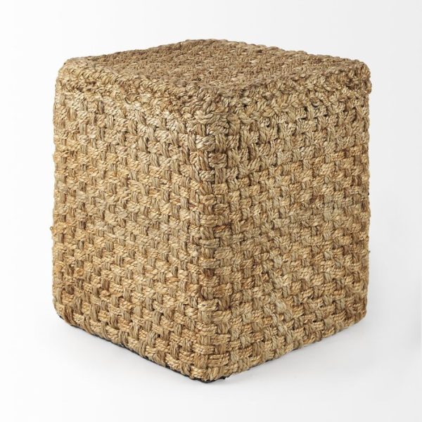 Wilder Upholstered Pouf Online Hot Sale - Image 2