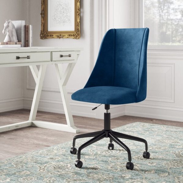 Rochelle Velvet Task Chair Online now