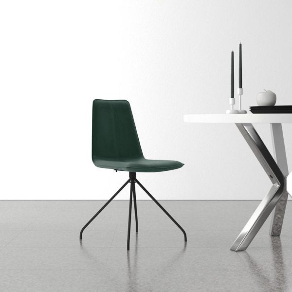 Lecco Velvet Upholstered Side Chair Supply - Image 2
